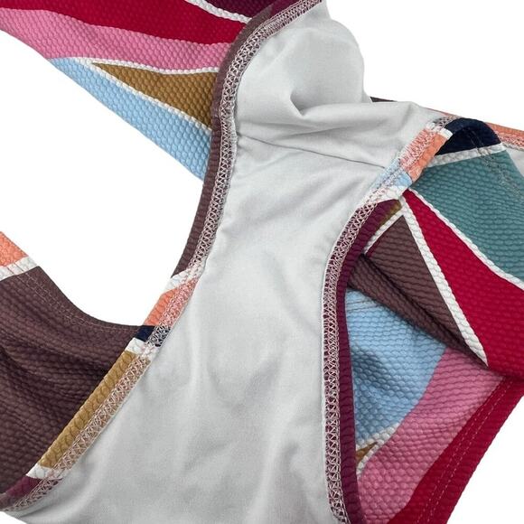 Aeropostale Bikini Bottom Hipster Colorful Abstract Womens Size Xlarge - Picture 3 of 4